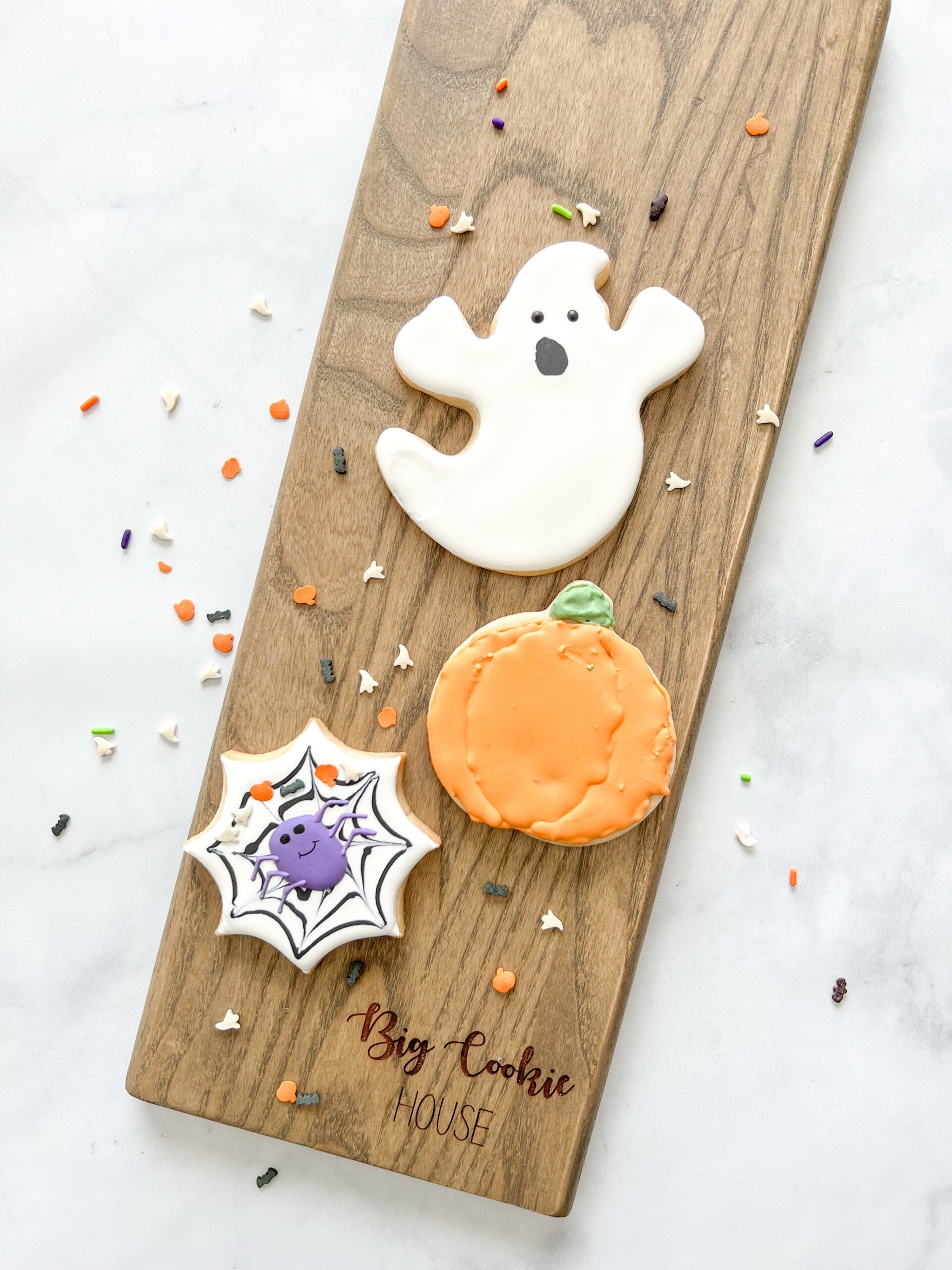 Pumpkin Halloween Cookies 