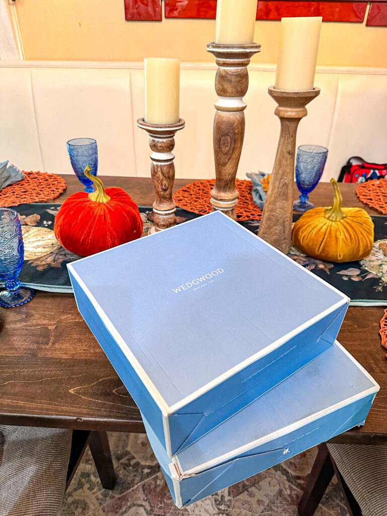 Fall table setting 