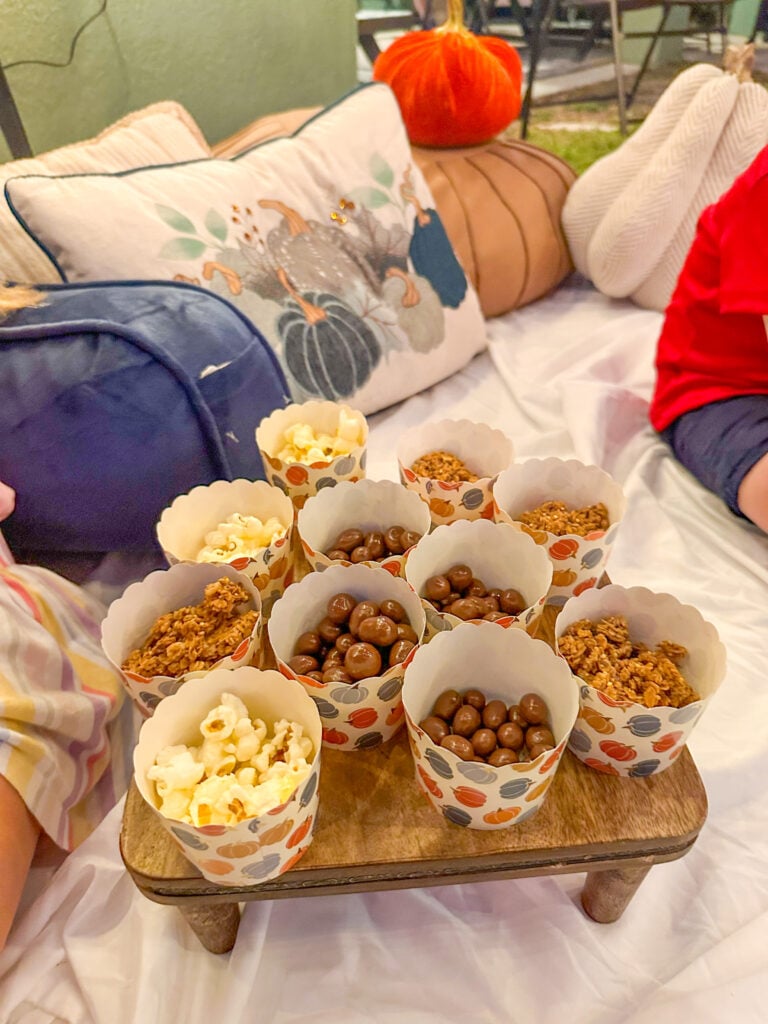 outdoor movie ideas 