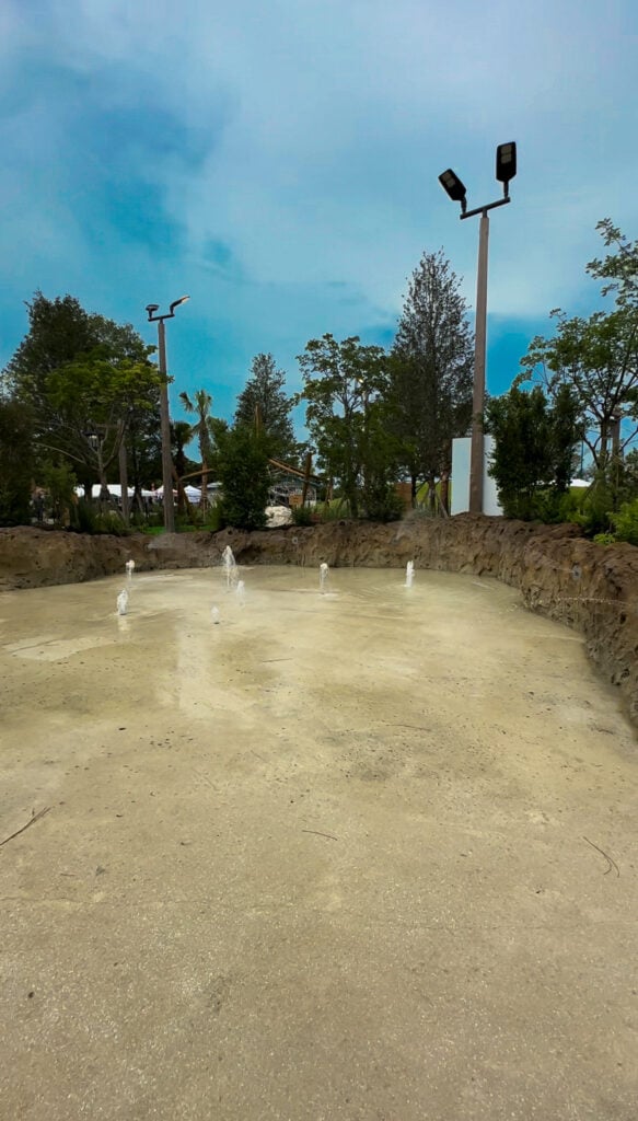Splash Pads on the Treasure Coast: The Complete Guide to Water Parks: water fountains in Port Saint Lucie at the Pioneer Park