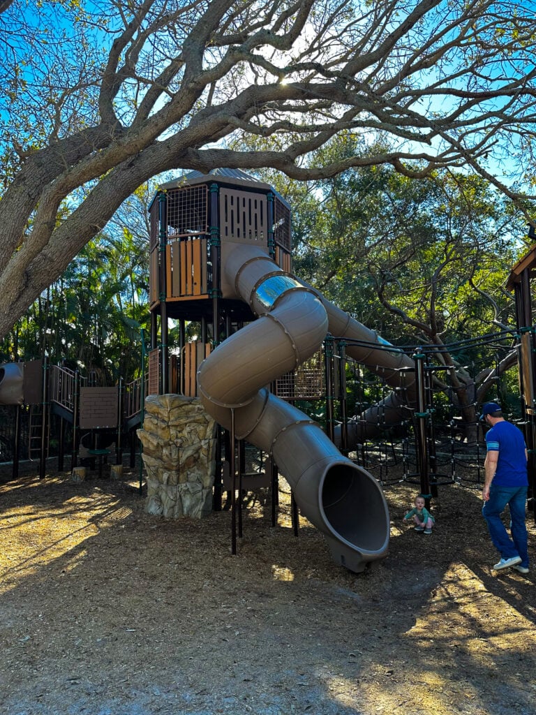 Playground on the beach near Stuart florida