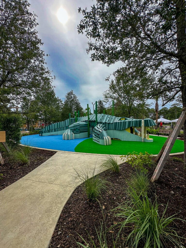 The Port District in Port Saint Lucie: Fun things to do- kids alligator play structure