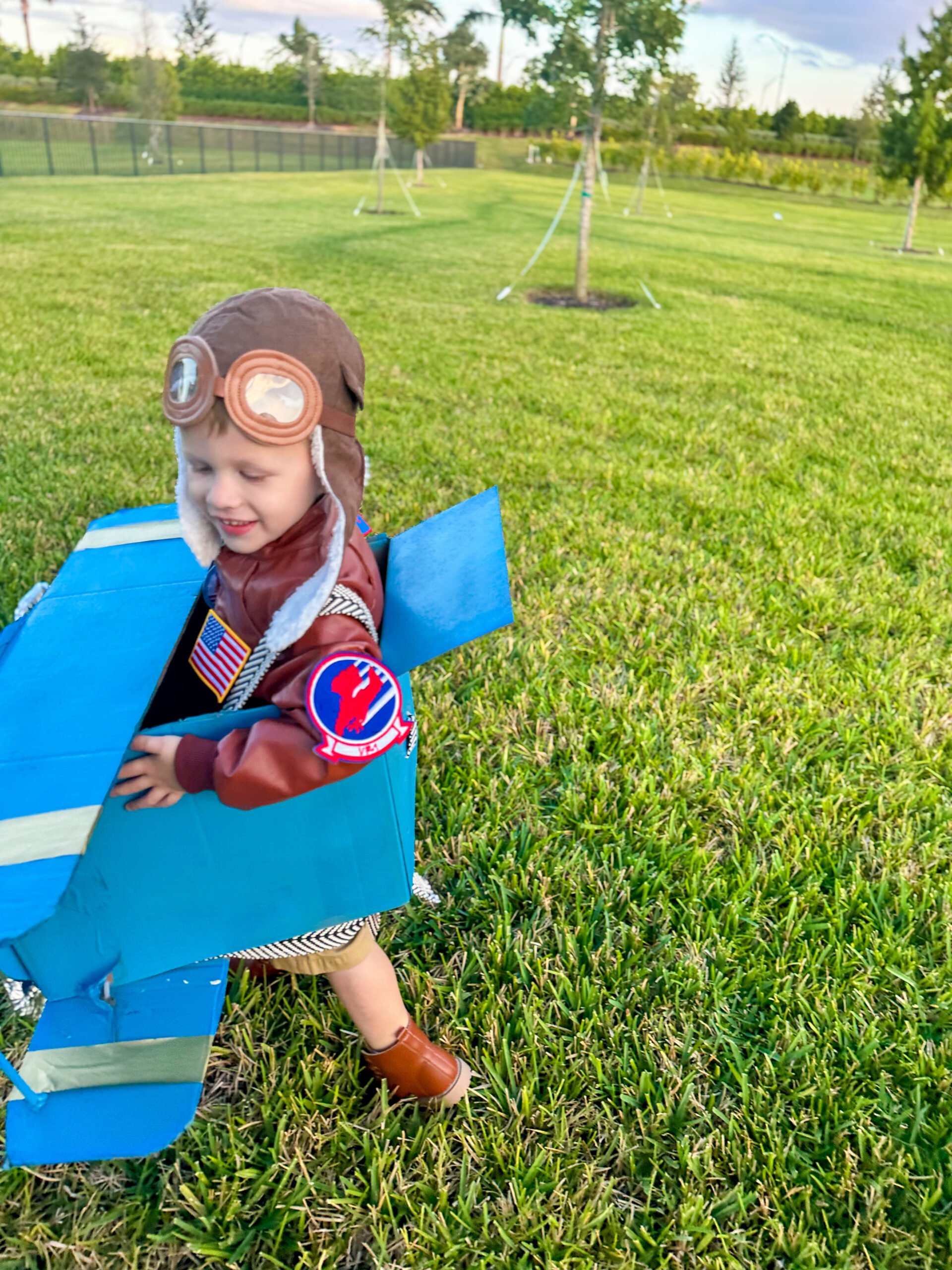 homemade airplane halloween costume