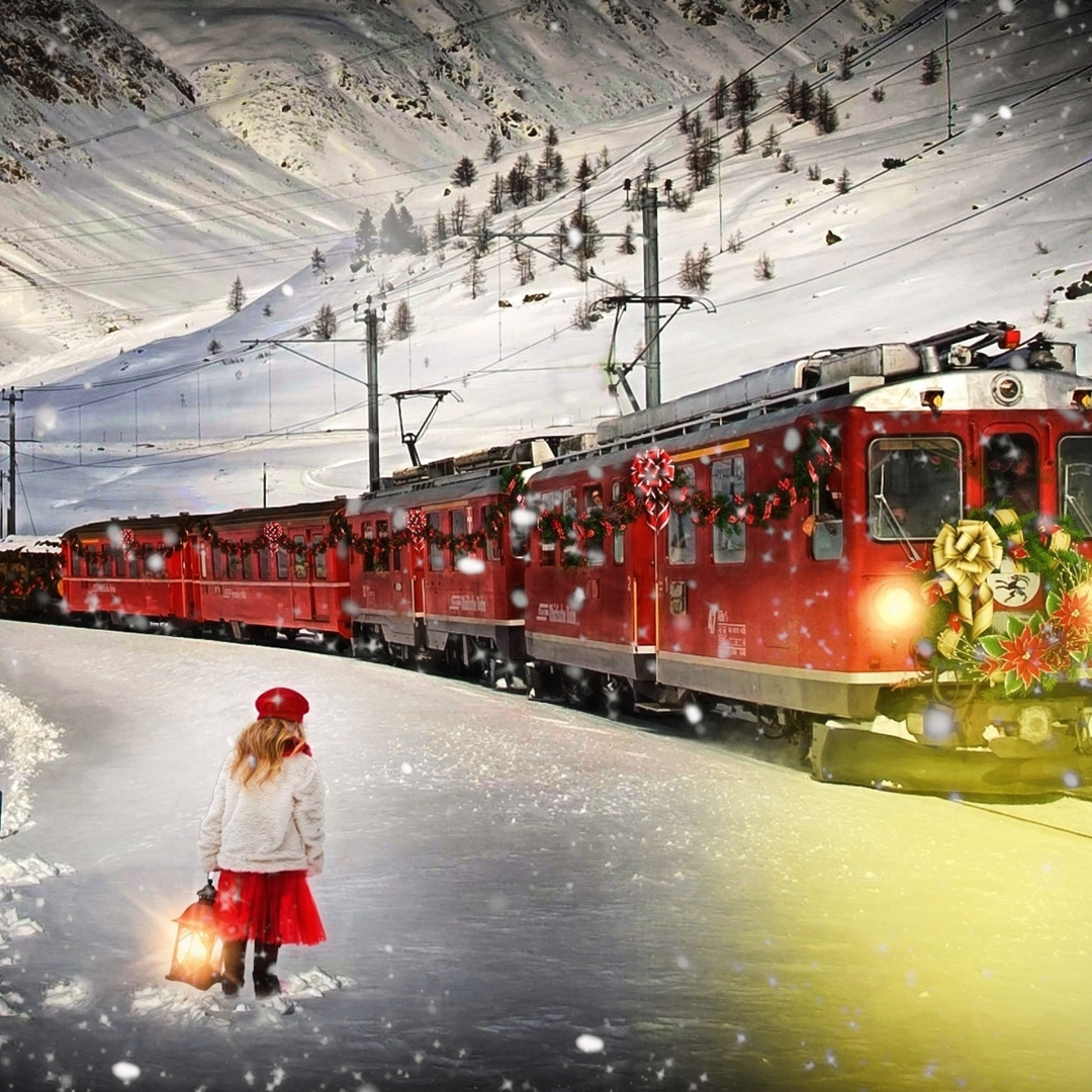 10 Holiday Train Rides near Florida